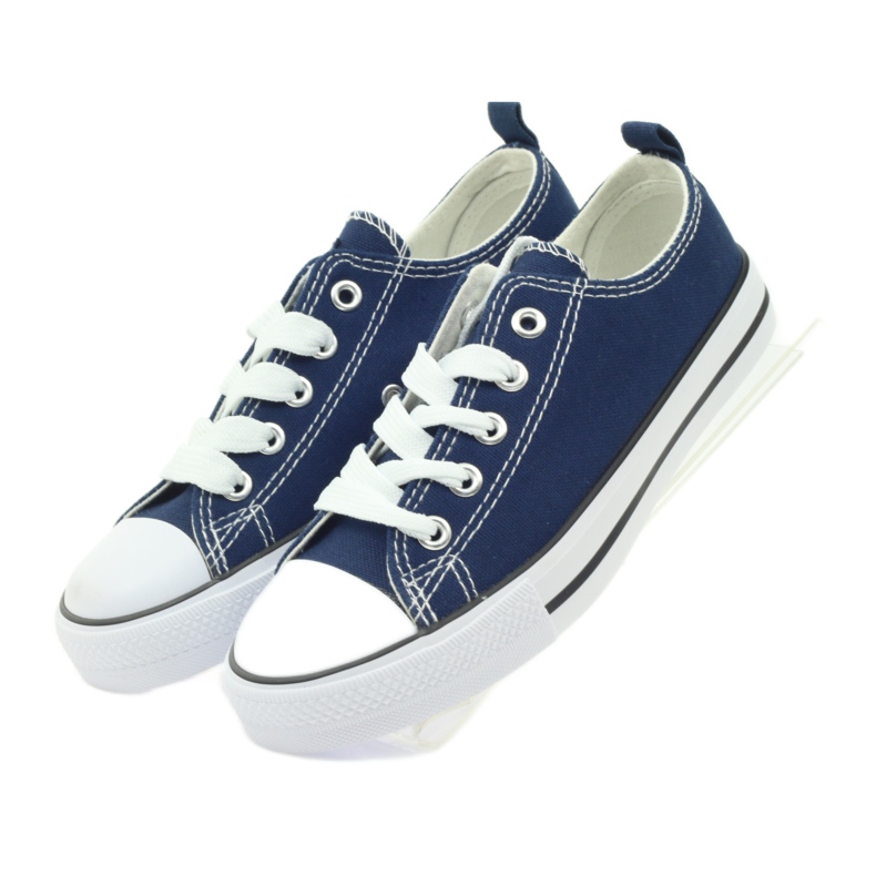 Sneakers allacciate blu navy dell'American Club 4