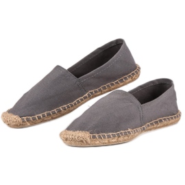 Espadrillas grigie grigio 2