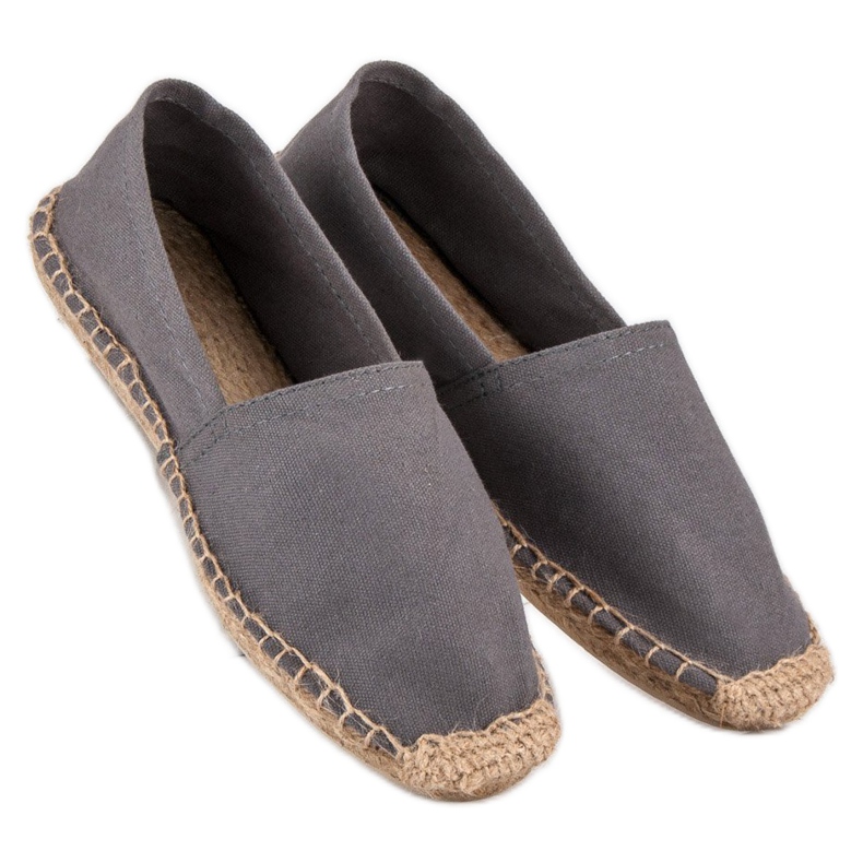 Espadrillas grigie grigio 1