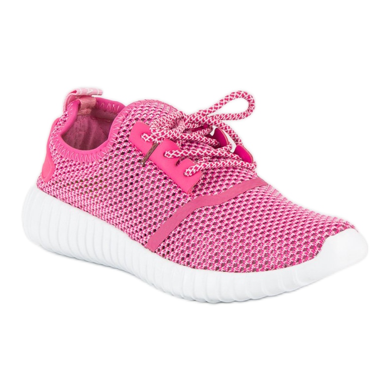 Sneakers rosa traforate 1