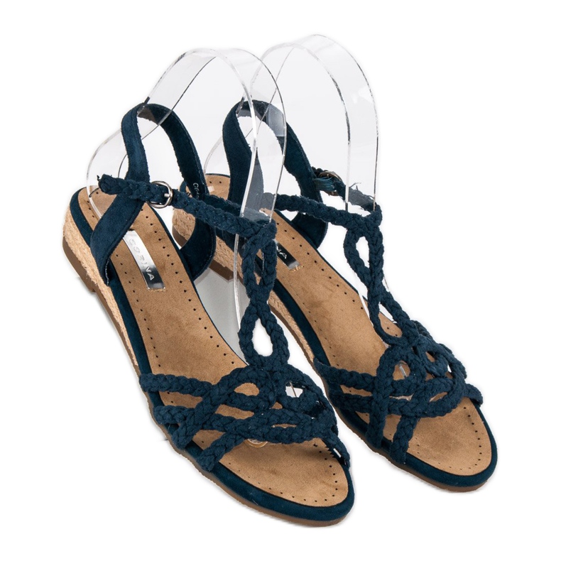 Corina Sandali da donna blu navy 1