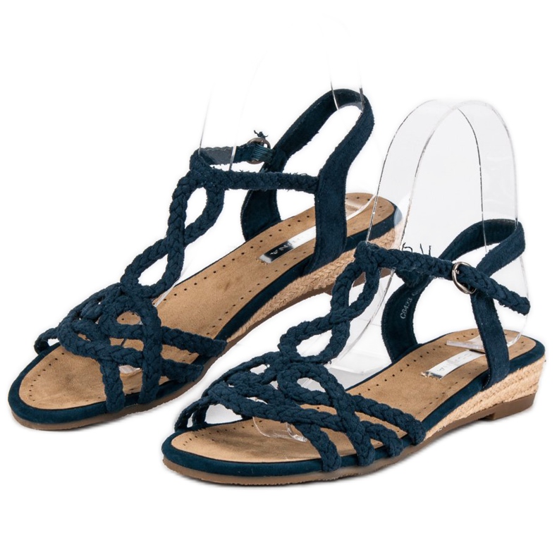 Corina Sandali da donna blu navy 2