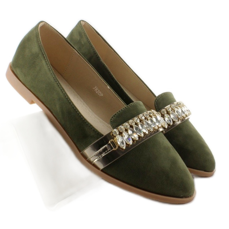 Signori eleganti con zirconi JH20P Green verde 2