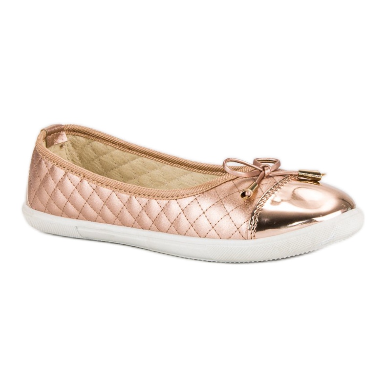 Ballerine trapuntate rosa 2