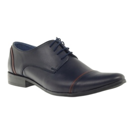 Veni vici Scarpe in pelle formale, blu navy maschile 149 1