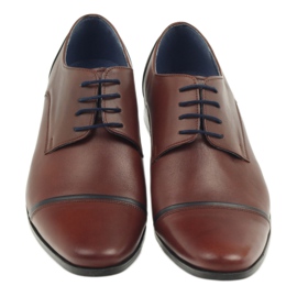 Ciabatte da uomo VENI VICI 149 marroni marrone blu navy 3