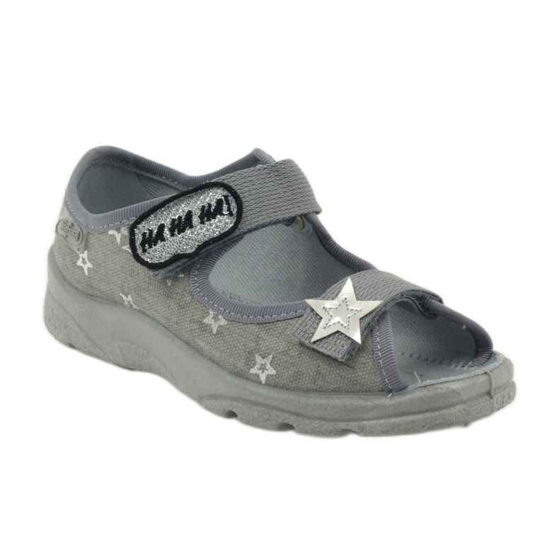 Sandali da bambina Befado 969y122 grigio 1