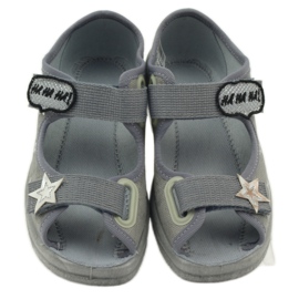 Sandali da bambina Befado 969y122 grigio 4