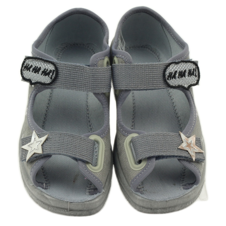 Sandali da bambina Befado 969y122 grigio 4