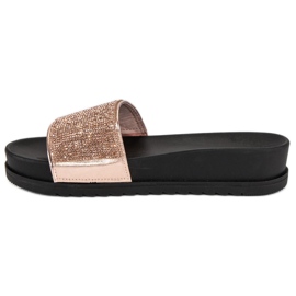 Eleganti pantofole rosa 1