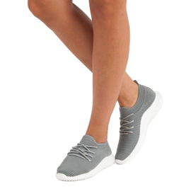 Anesia Paris Scarpe sportive alla moda grigio 1