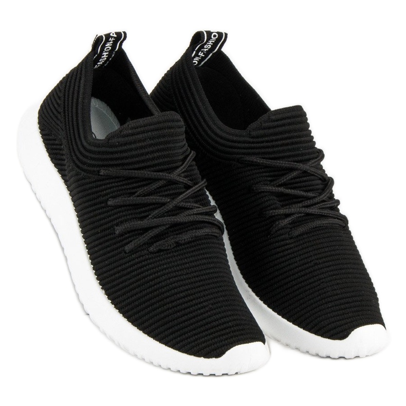 Anesia Paris Scarpe sportive alla moda nero 2