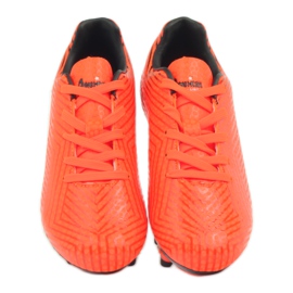 American Club Tacchetti sportivi americani scarpe per bambini 170601 arancia 3