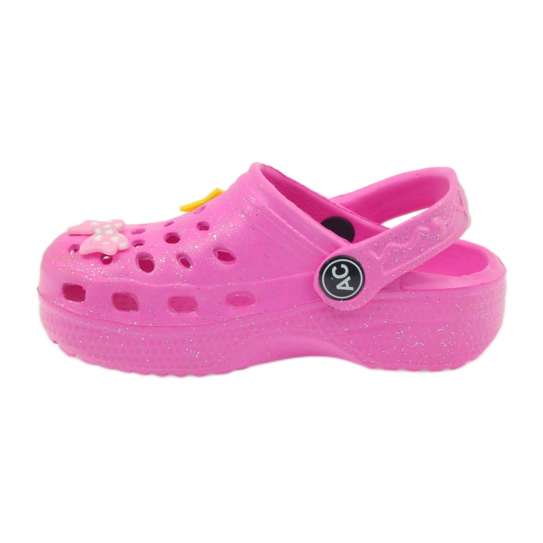 American Club Ciabatte per bambini american crocs rosa 2