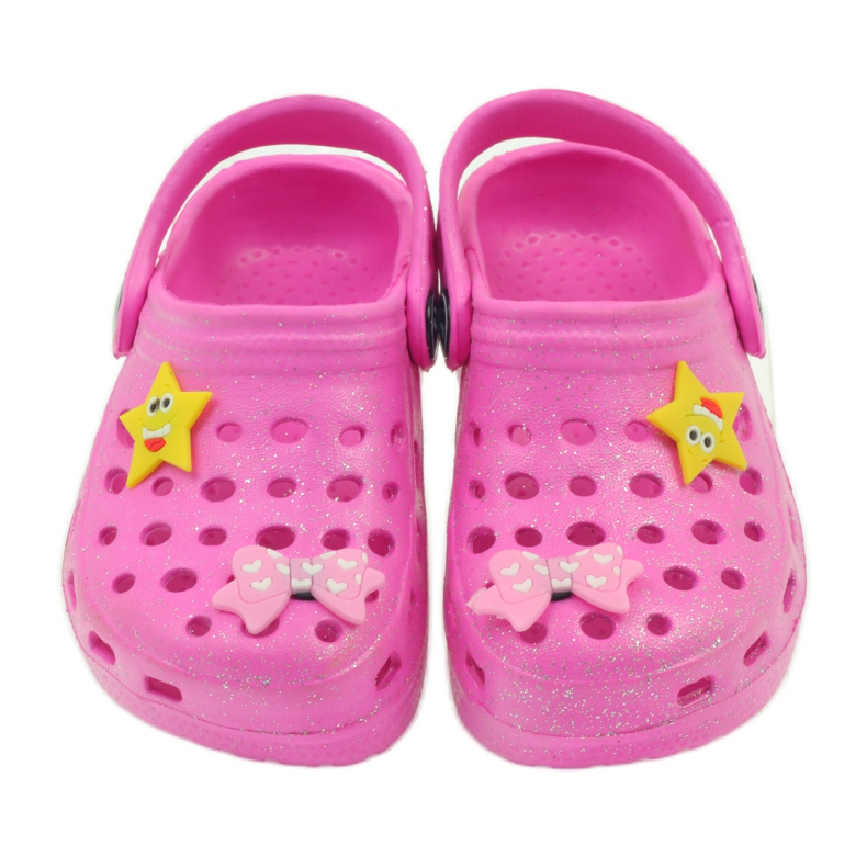 American Club Ciabatte per bambini american crocs rosa 3