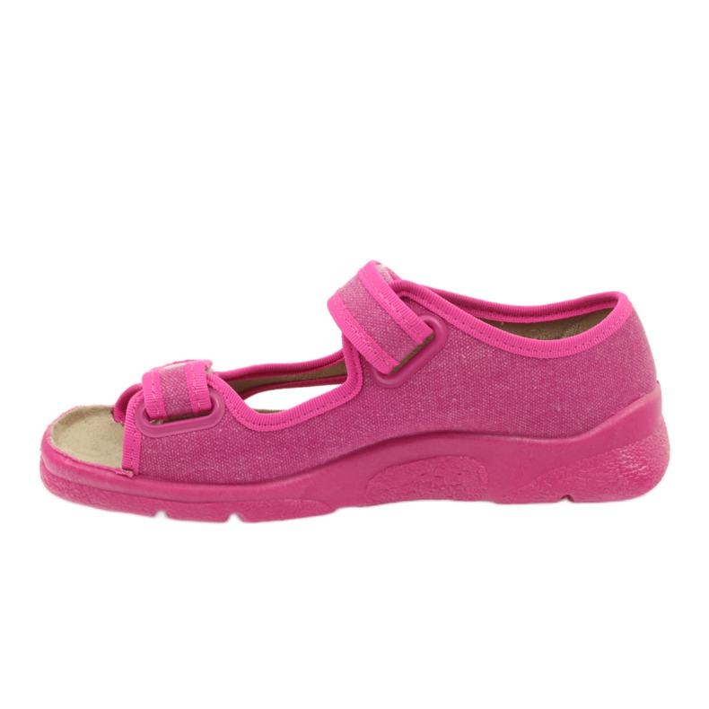 Sandali Befado 113y009 pantofole rosa 2