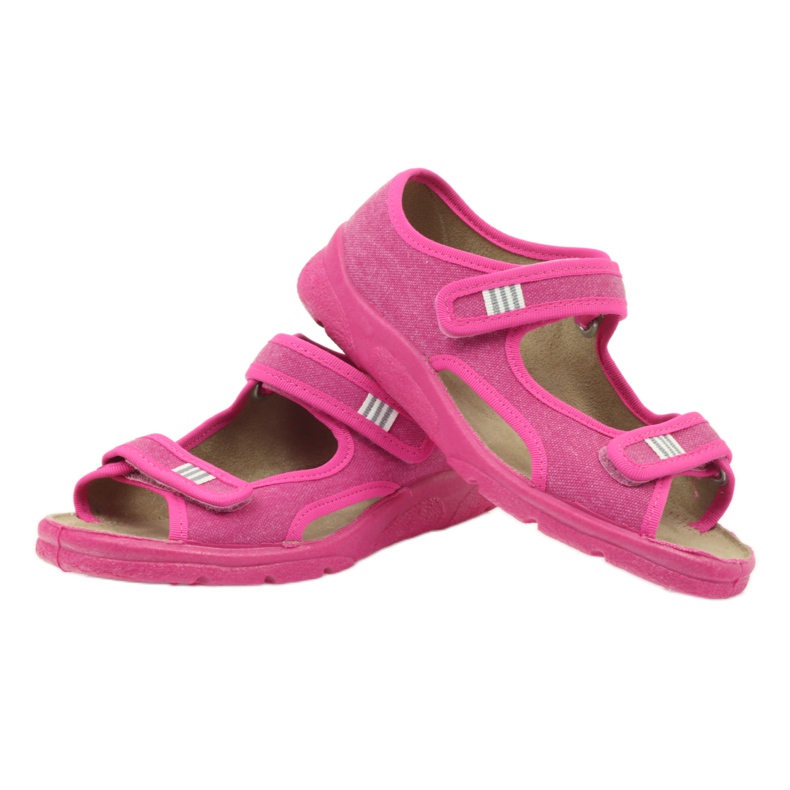 Sandali Befado 113y009 pantofole rosa 3