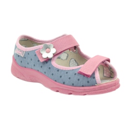 Sandali da bambino Befado 969x093 grigio rosa 1