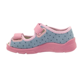 Sandali da bambino Befado 969x093 grigio rosa 2