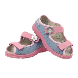 Sandali da bambino Befado 969x093 grigio rosa 3
