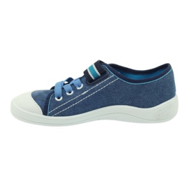 Ciabatte delle Sneakers da bambino Befado 251y092 blu blu navy 2