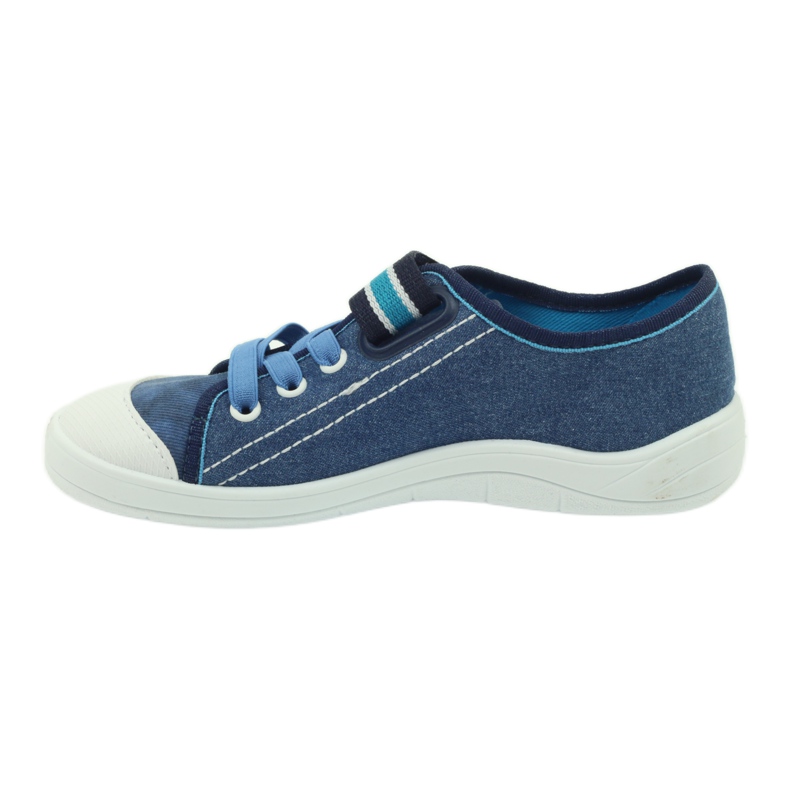 Ciabatte delle Sneakers da bambino Befado 251y092 blu blu navy 2