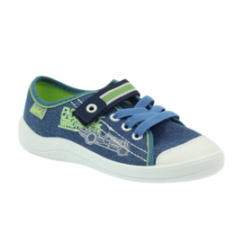 Ciabatte da bambino Sneakers Befado 251x093 blu verde blu navy 1