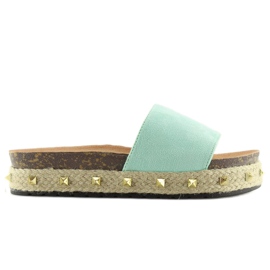 Espadrillas menta LS51 LT.VERDE 1