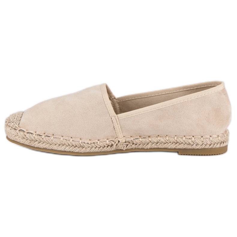 Sweet Shoes Espadrillas in camoscio beige 1