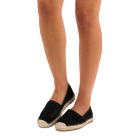 Sweet Shoes Espadrillas in camoscio nero 1