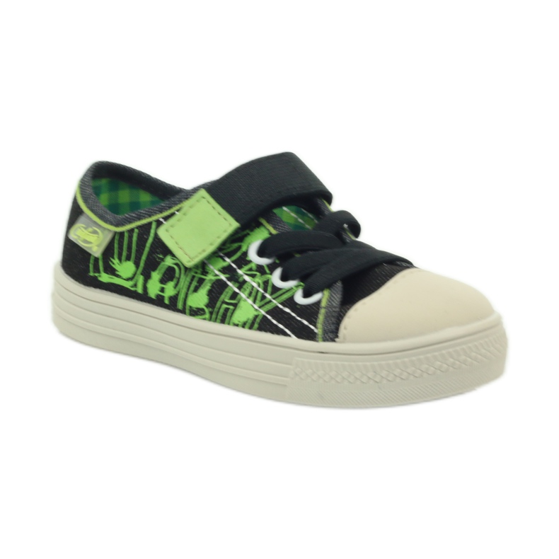 Sneakers Befado 429x005 nere nero verde 1