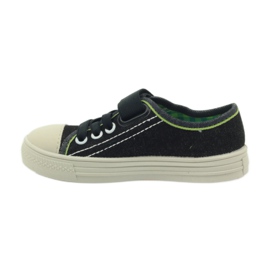 Sneakers Befado 429x005 nere nero verde 2
