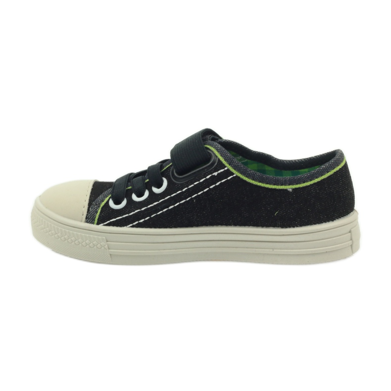 Sneakers Befado 429x005 nere nero verde 2