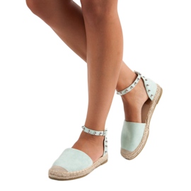 Bestelle Espadrillas color menta verde multicolore 2