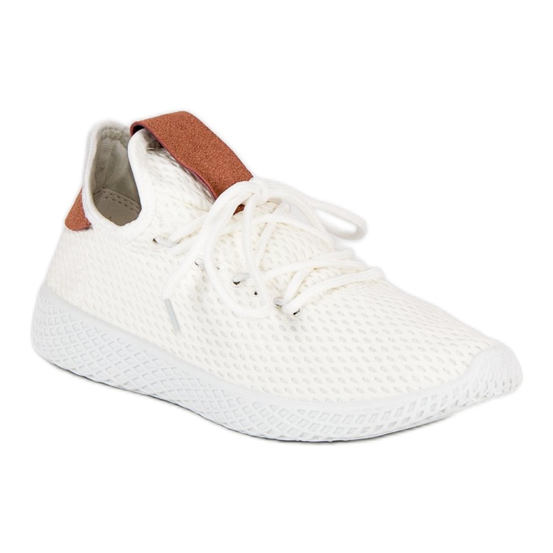 Scarpe sportive bianche bianco 2