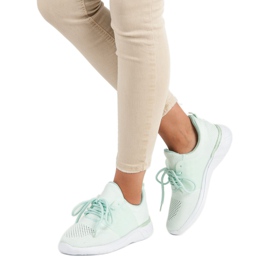 Scarpe sportive leggere verde 1