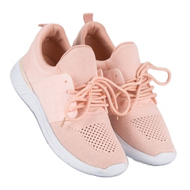 Scarpe sportive leggere rosa 2