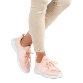 Scarpe sportive leggere rosa 1