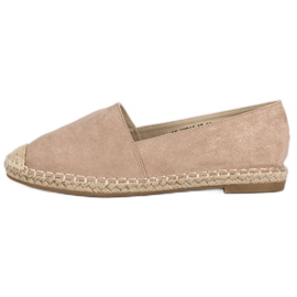 Best Shoes Espadrillas in camoscio beige 2