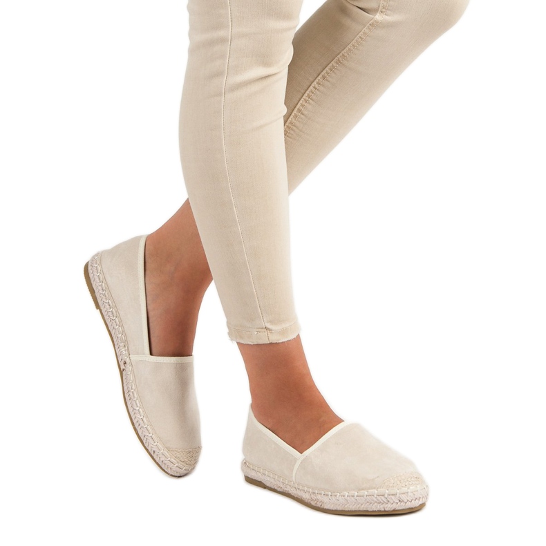 Nio Nio Espadrillas in camoscio beige 1