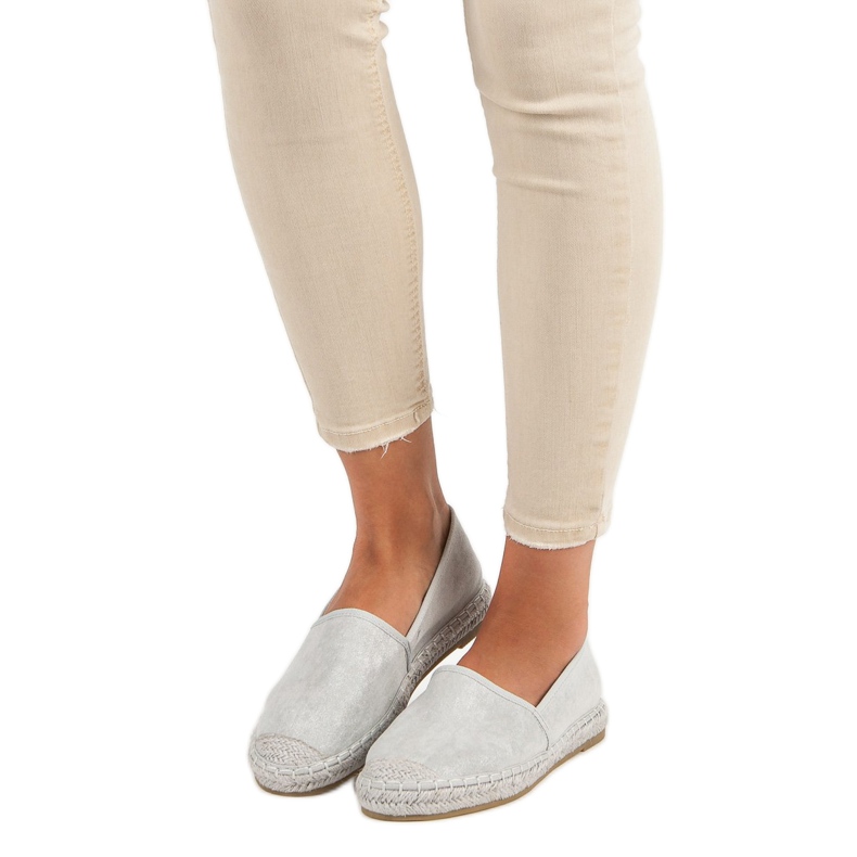 Nio Nio Espadrillas in camoscio grigio 1