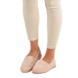Nio Nio Espadrillas in camoscio rosa 1