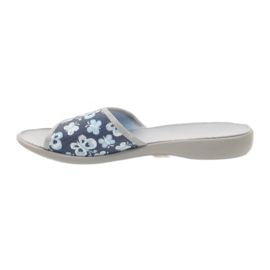 Ciabatte da donna Befado ciabatte 300D040 blu grigio blu navy 2