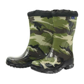 Galosce mimetiche con ioni d'argento Ren But nero marrone verde 3