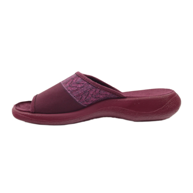 Ciabatte Befado bordeaux con fiocco 442D192 multicolore 2