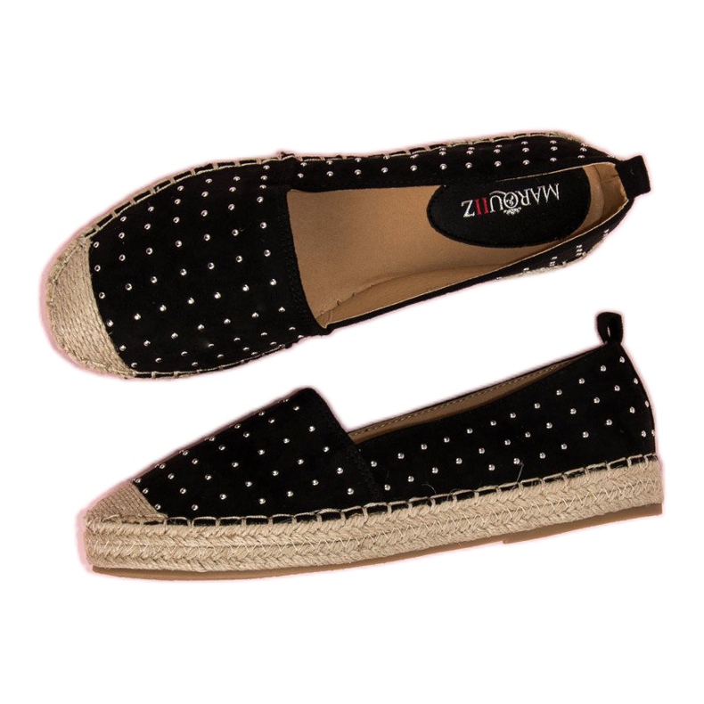 Marquiz Espadrillas in camoscio nero 1