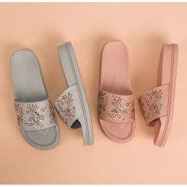 Infradito da donna grigio 2