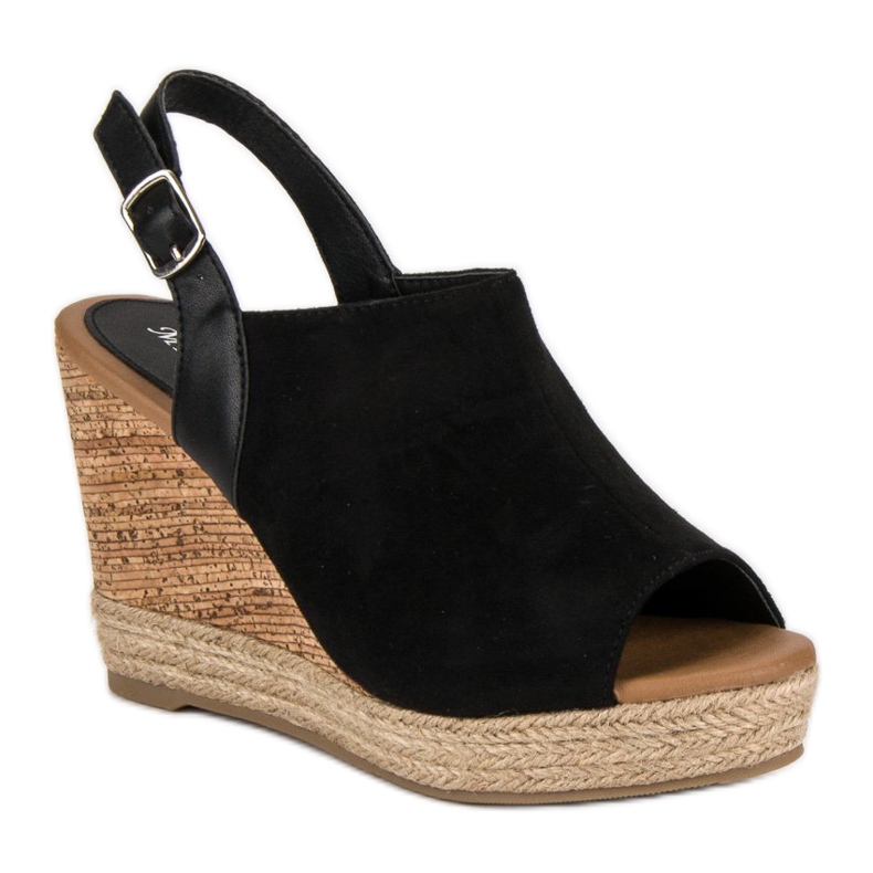 Milaya Scarpe con zeppa nere nero 1