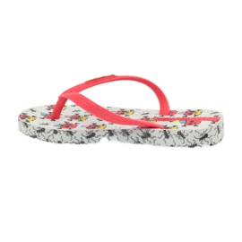 Ciabatte scarpe bambini Ipanema 81264 infradito per acqua bianco rosso 3