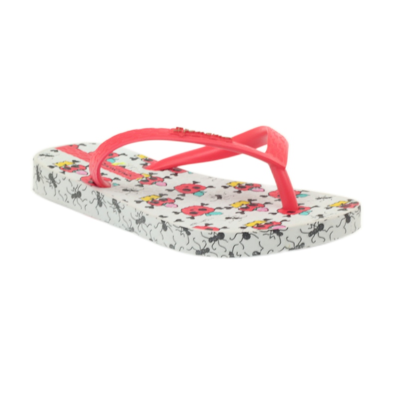 Ciabatte scarpe bambini Ipanema 81264 infradito per acqua bianco rosso 2